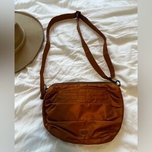 Lug suffle purse brown copper cross body Bag